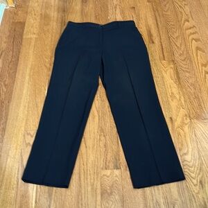 COUNTERPARTS BLACK WOMEN PATS STRAIY WIDE LEGS IN SIZE 10 p